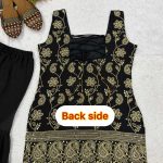 MOST PICKED GEORGETTE EMBROIDERY SEQUENCE WORK TOP SHARARA WITH DUPATTA WEDDING WEAR WHOLESALE PRICE ETHNIC GARMENT (3)