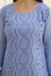 NEW ARRIVAL CAMBRIC COTTON BORING CHIKAN KARI WORK TOP BOTTOM WITH DUPATTA FESTIVE WEAR WHOLESALE PRICE ETHNIC GARMENT (32)