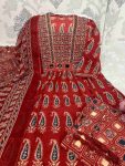 NEW ARRIVAL COTTON JAIPURI BAGRU PRINT WITH MIRROR WORK TOP BOTTOM WITH DUPATTA FESTIVE WEAR WHOLESALE PRICE ETHNIC GARMENT (10)
