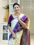 NEW ARRIVAL COTTON SILK WEAVING JACQUARD BORDER WORK SAREE WITH UNSTITCHED BLOUSE FESTIVE WEAR WHOLESALE PRICE ETHNIC GARMENT (1)