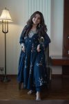 NEW ARRIVAL GEORGETTE SEQUENCE EMBROIDERY WORK GOWN BOTTOM WITH DUPATTA WEDDING WEAR WHOLESALE PRICE ETHNIC GARMENT (6)