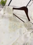 NEW ARRIVAL GLASS ROMAN SILK BEADS WITH SEQUENCE EMBROIDERY AND CUTWORK TOP PATIYALA WITH DUPATTA FESTIVE WEAR WHOLESALE PRICE ETHNIC GARMENT (2)