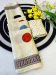 NEW ARRIVAL JAPAN SATIN GAJI SILK MILL PRINT WORK SAREE WITH UNSTITCHED BLOUSE DAILY WEAR WHOLESALE PRICE ETHNIC GARMENT (3)