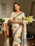 NEW ARRIVAL JAPAN SATIN GAJI SILK MILL PRINT WORK SAREE WITH UNSTITCHED BLOUSE DAILY WEAR WHOLESALE PRICE ETHNIC GARMENT (3)