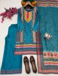 NEW ARRIVAL MALAI SATIN DIGITAL PRINT WORK TOP PALAZZO WITH DUPATTA FESTIVE WEAR WHOLESALE PRICE ETHNIC GARMENT (8)