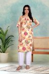 NEW ARRIVAL RAYON DIGITAL PRINT WORK ONLY KURTI DAILY WEAR WHOLESALE PRICE ETHNIC GARMENT (2)