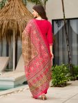 NEW ARRIVAL ROMAN SILK EMBROIDERY WORK TOP BOTTOM WITH DUPATTA FESTIVE WEAR WHOLESALE PRICE ETHNIC GARMENT (7)