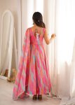 NEW ARRIVAL TABBY ORGANZA MIRROR LACE WORK GOWN BOTTOM WITH DUPATTA FESTIVE WEAR WHOLESALE PRICE ETHNIC GARMENT (3)