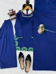 RICH LOOK AMERICAN SILK THREAD WITH SEQUENCE WORK TOP PATIYALA WITH DUPATTA FESTIVE WEAR WHOLESALE PRICE ETHNIC GARMENT (16)