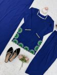 RICH LOOK AMERICAN SILK THREAD WITH SEQUENCE WORK TOP PATIYALA WITH DUPATTA FESTIVE WEAR WHOLESALE PRICE ETHNIC GARMENT (16)