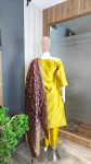 RICH LOOK ART SILK WEAVING WORK TOP BOTTOM WITH DUPATTA FESTIVE WEAR WHOLESALE PRICE ETHNIC GARMENT (3)