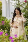RICH LOOK ASSAM SILK EMBROIDERY BEADS WORK TOP BOTTOM WITH DUPATTA FESTIVE WEAR WHOLESALE PRICE ETHNIC GARMENT (2)