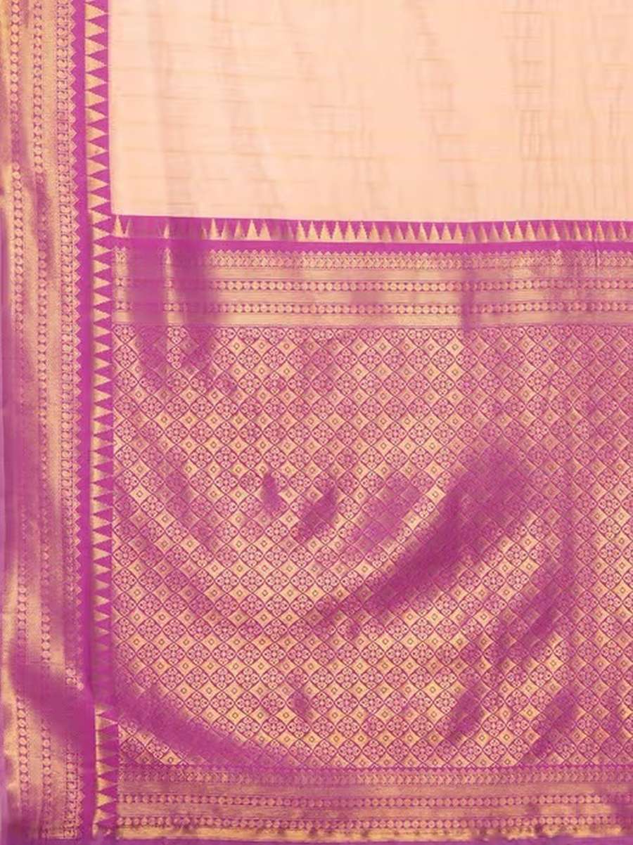 RICH LOOK BANARASI SILK WEAVING WORK SAREE WITH UNSTITCHED BLOUSE DAILY WEAR WHOLESALE PRICE ETHNIC GARMENT (6)