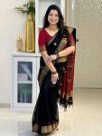 RICH LOOK BANARASI SILK WEAVING WORK SAREE WITH UNSTITCHED BLOUSE FESTIVE WEAR WHOLESALE PRICE ETHNIC GARMENT (1)