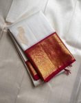 RICH LOOK BANARASI SILK WEAVING WORK SAREE WITH UNSTITCHED BLOUSE FESTIVE WEAR WHOLESALE PRICE ETHNIC GARMENT (2)
