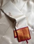 RICH LOOK BANARASI SILK WEAVING WORK SAREE WITH UNSTITCHED BLOUSE FESTIVE WEAR WHOLESALE PRICE ETHNIC GARMENT (2)