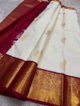 RICH LOOK BANARASI SILK WEAVING WORK SAREE WITH UNSTITCHED BLOUSE FESTIVE WEAR WHOLESALE PRICE ETHNIC GARMENT (2)