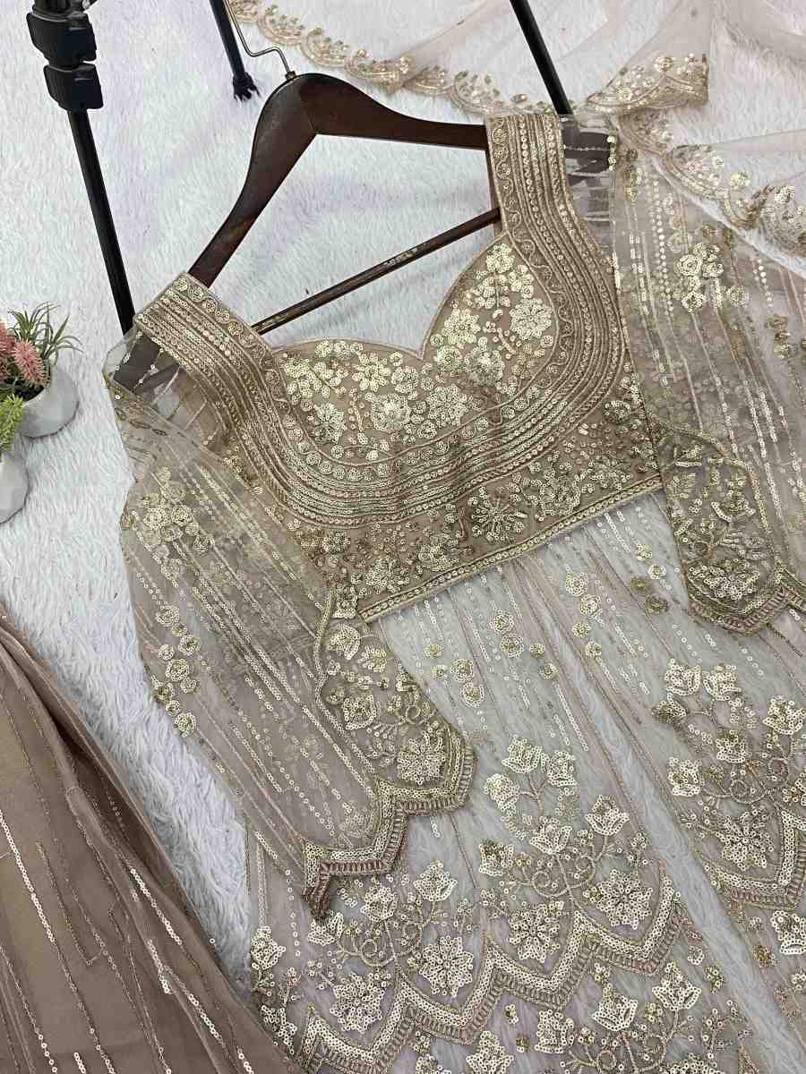 RICH LOOK BUTTERFLY NET SEQUENCE EMBROIDERY WORK TOP PALAZZO WITH DUPATTA PARTY WEAR WHOLESALE PRICE ETHNIC GARMENT (8)