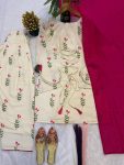RICH LOOK CAMBRIC COTTON DIGITAL PRINT WORK TOP PATIYALA WITH DUPATTA FESTIVE WEAR WHOLESALE PRICE ETHNIC GARMENT (10)