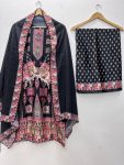 RICH LOOK CHINON SILK DIGITAL PRINT AND STONE WORK TOP PALAZZO WITH DUPATTA FESTIVE WEAR WHOLESALE PRICE ETHNIC GARMENT (2)