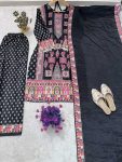 RICH LOOK CHINON SILK DIGITAL PRINT AND STONE WORK TOP PALAZZO WITH DUPATTA FESTIVE WEAR WHOLESALE PRICE ETHNIC GARMENT (2)