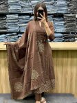 RICH LOOK COTTON ADDA WORK & HEAVY PINTEX WITH 4 PEARL LATKAN WORK TOP BOTTOM WITH DUPATTA DAILY WEAR WHOLESALE PRICE ETHNIC GARMENT (2)