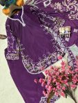 RICH LOOK FRENCH CREPE THREAD EMBROIDERY WORK TOP PALAZZO WITH DUPATTA FESTIVE WEAR WHOLESALE PRICE ETHNIC GARMENT (3)