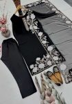 RICH LOOK FUAX GEORGETTE EMBROIDERY THREAD TOP BOTTOM WITH DUPATTA CASUAL WEAR WHOLESALE PRICE ETHNIC GARMENT (3)
