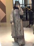 RICH LOOK GEORGETTE EMBROIDERY 5 MM SEQUENCE WORK TOP PALAZZO WITH DUPATTA OFFICE WEAR WHOLESALE PRICE ETHNIC GARMENT (4)