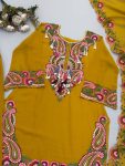 RICH LOOK GEORGETTE EMBROIDERY THREAD WORK TOP PATIYALA WITH DUPATTA WEDDING WEAR WHOLESALE PRICE ETHNIC GARMENT (2)