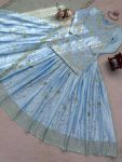 RICH LOOK JAPAN SATIN THRED WITH 5 MM SEQUNCE WORK TOP LEHENGA WITH DUPATTA WEDDING WEAR WHOLESALE PRICE ETHNIC GARMENT (12)