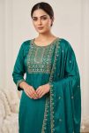 RICH LOOK RAYON EMBROIDERY WORK TOP BOTTOM WITH DUPATTA FESTIVE WEAR WHOLESALE PRICE ETHNIC GARMENT (8)