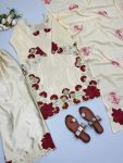 RICH LOOK ROMAN GLASS EMBROIDERY SEQUENCE AND MULTI WORK TOP PALAZZO WITH DUPATTA FESTIVE WEAR WHOLESALE PRICE ETHNIC GARMENT (4)
