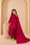 RICH LOOK ROMAN SILK EMBROIDERY WORK GOWN BOTTOM WITH DUPATTA FESTIVE WEAR WHOLESALE PRICE ETHNIC GARMENT (7)