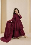 RICH LOOK ROMAN SILK EMBROIDERY WORK GOWN BOTTOM WITH DUPATTA PARTY WEAR WHOLESALE PRICE ETHNIC GARMENT (5)