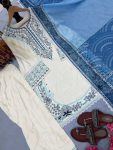 RICH LOOK SATIN RAYON EMBROIDERY WORK WITH FANCY GPU LACE BORDER WORK TOP PATIYALA WITH DUPATTA FESTIVE WEAR WHOLESALE PRICE ETHNIC GARMENT (4)