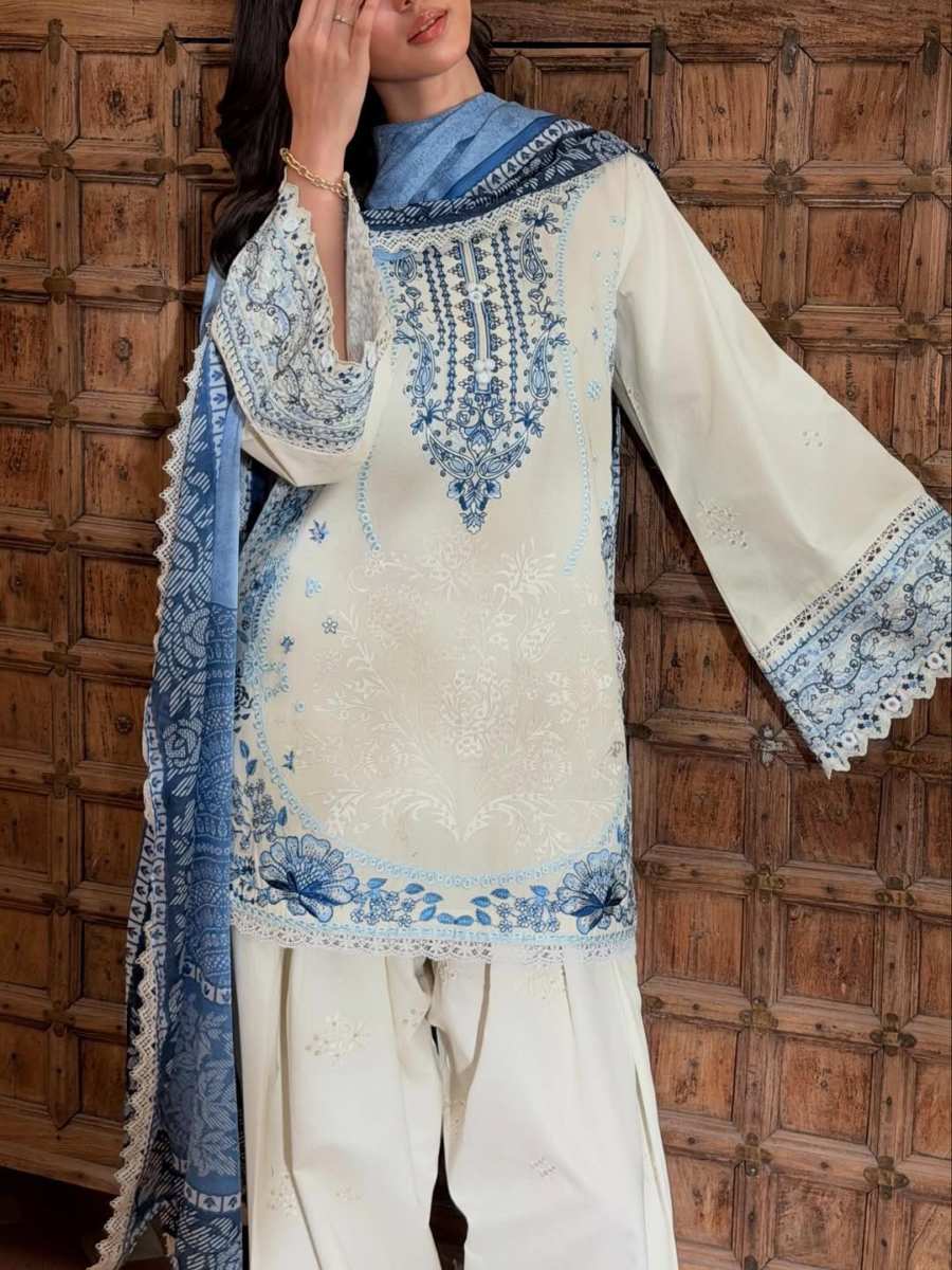 RICH LOOK SATIN RAYON EMBROIDERY WORK WITH FANCY GPU LACE BORDER WORK TOP PATIYALA WITH DUPATTA FESTIVE WEAR WHOLESALE PRICE ETHNIC GARMENT (2)