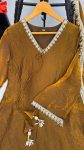 RICH LOOK SATIN SILK HAND MADE REAL MIRROR PEARL MOTI LACE WORK TOP PATIYALA WITH DUPATTA FESTIVE WEAR WHOLESALE PRICE ETHNIC GARMENT (21)