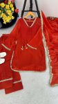 RICH LOOK SATIN SILK HAND MADE REAL MIRROR PEARL MOTI LACE WORK TOP PATIYALA WITH DUPATTA FESTIVE WEAR WHOLESALE PRICE ETHNIC GARMENT (31)