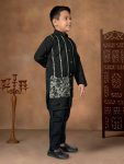 RICH LOOK SILK EMBROIDERY WORK KID’S ONLY KURTA FESTIVE WEAR WHOLESALE PRICE ETHNIC GARMENT (34)