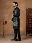 RICH LOOK SILK EMBROIDERY WORK MEN,S ONLY KURTA FESTIVE WEAR WHOLESALE PRICE ETHNIC GARMENT (29)