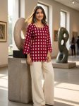 TRENDING COTTON PRINTED WORK TOP OFFICE WEAR WHOLESALE PRICE ETHNIC GARMENT (7)
