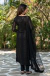 TRENDING GEORGETTE EMBROIDERY WORK TOP BOTTOM WITH DUPATTA FESTIVE WEAR WHOLESALE PRICE ETHNIC GARMENT (6)