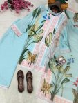 TRENDING MAGIC COTTON DIGITAL PRINT WORK TOP BOTTOM WITH DUPATTA FESTIVE WEAR WHOLESALE PRICE ETHNIC GARMENT (2)