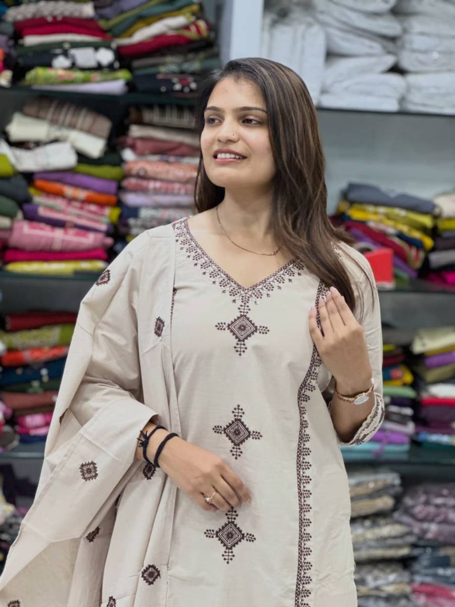 TRENDING MORGAN SILK DIGITAL PRINT WORK TOP BOTTOM WITH DUPATTA FESTIVE WEAR WHOLESALE PRICE ETHNIC GARMENT (4)
