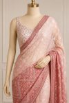 TRENDING PADDING GEORGETTE SEQUENCE EMBROIDERY WORK SAREE WITH UNSTITCHED BLOUSE WEDDING WEAR WHOLESALE PRICE ETHNIC GARMENT (4)
