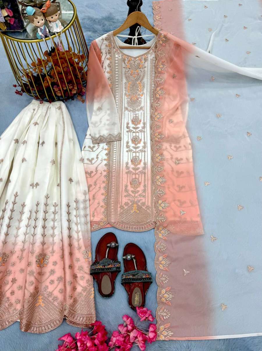 15DESIGNER GEORGETTE EMBROIDERY THREAD WORK TOP PALAZZO WITH DUPATTA FESTIVE WEAR WHOLESALE PRICE ETHNIC GARMENT (14)