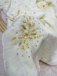 1MODERN FANDY SATTIN KHATLI CUT DENA HANDWORK SAREE WITH STITCHED BLOUSE PARTY WEAR WHOLESALE PRICE ETHNIC GARMENT (11)