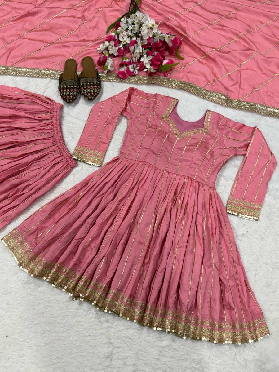 1MODERN VICHITRA SILK EMBROIDERY SEQUENCE WORK TOP SHARARA WITH DUPATTA WHOLESALE PRICE ETHNIC GARMENT (27)