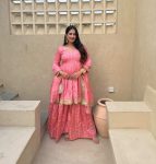 1MODERN VICHITRA SILK EMBROIDERY SEQUENCE WORK TOP SHARARA WITH DUPATTA WHOLESALE PRICE ETHNIC GARMENT (31)